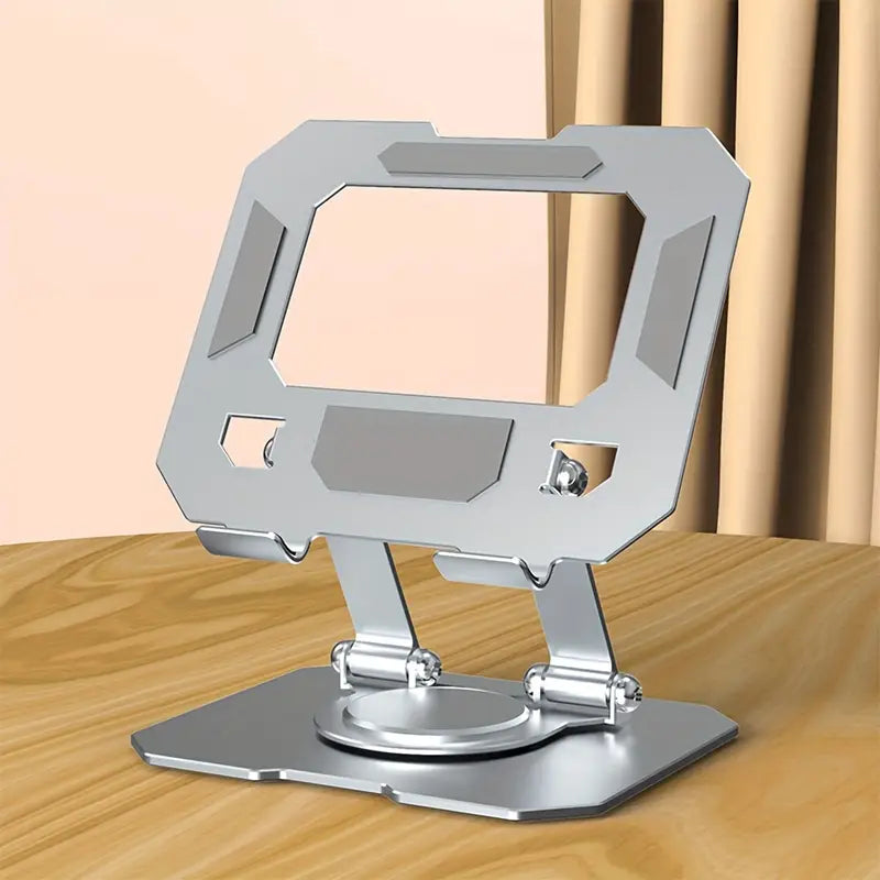 360° Rotating Metal Tablet & Mobile – Adjustable, Foldable, And Portable Desk