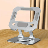 360° Rotating Metal Tablet & Mobile – Adjustable, Foldable, And Portable Desk