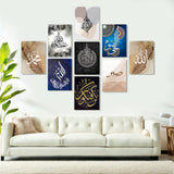 Home Decoration Item 9 Pcs Wall Decor Photo On Wall Canvas Art