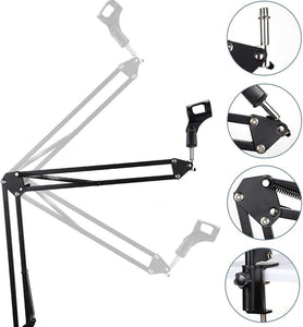 Professional Condenser Microphone – Podcast Mic Set