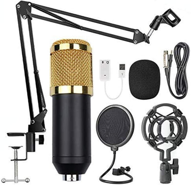 Professional Condenser Microphone – Podcast Mic Set
