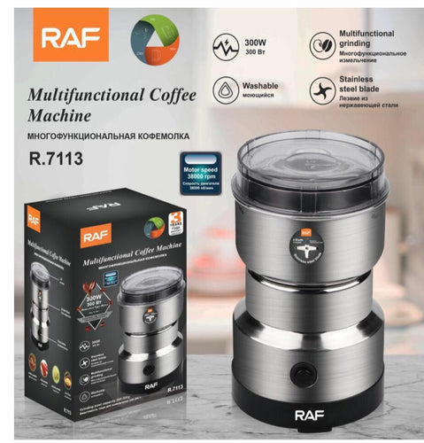 Raf Multi Purpose Electric Coffee Grinder Automatic Coffee Spice