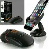 Mouse Shaped Mobile Hder Desk Holder One Touch Open