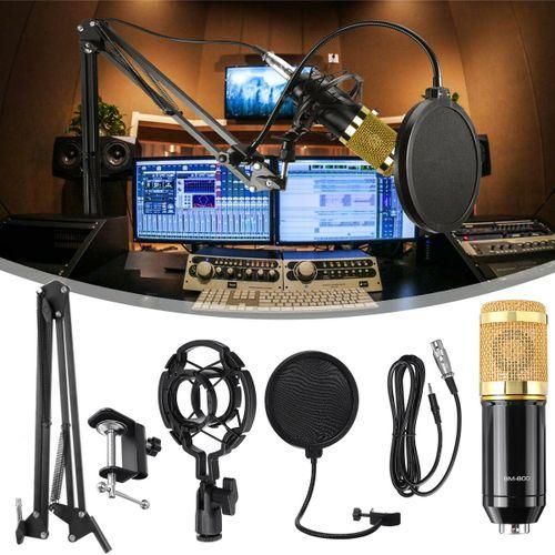 Professional Condenser Microphone – Podcast Mic Set