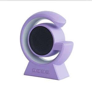Bx-39 Mini G Wireless Speaker With Rgb Light & Wireless Charging