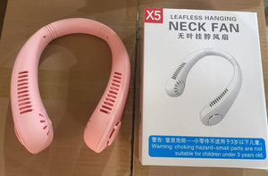 Portable Rechargeable Neck Fan – Neck Fan For Summer