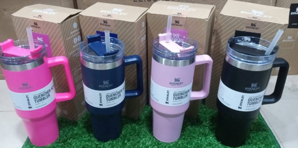 Stainless Steel Vacuum Insulated Tumbler With Straw – Leak-proof