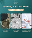 Foldable And Portable Teapot Water Heater Electric Kettle For Travel And Home