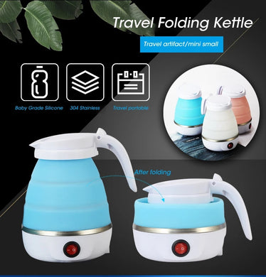 Foldable And Portable Teapot Water Heater Electric Kettle For Travel And Home