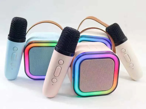 K12 Wireless Audio Microphone Bluetooth Speaker Portable Stereo