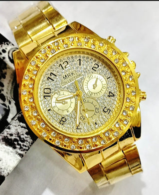 Luxury Stainless Steel Watch For Girls