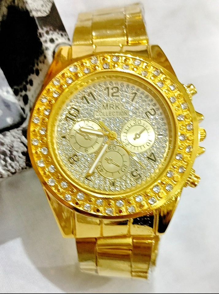 Luxury Stainless Steel Watch For Girls