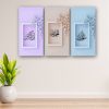 Set Of 3pcs Islamic Wall Frames, Sticky Phototiles