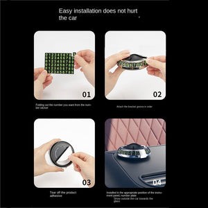 2 In 1 Dashboard Car Phone Holder With Navigation Bracket – 360° Rotation Phone Bracket For Car Use
